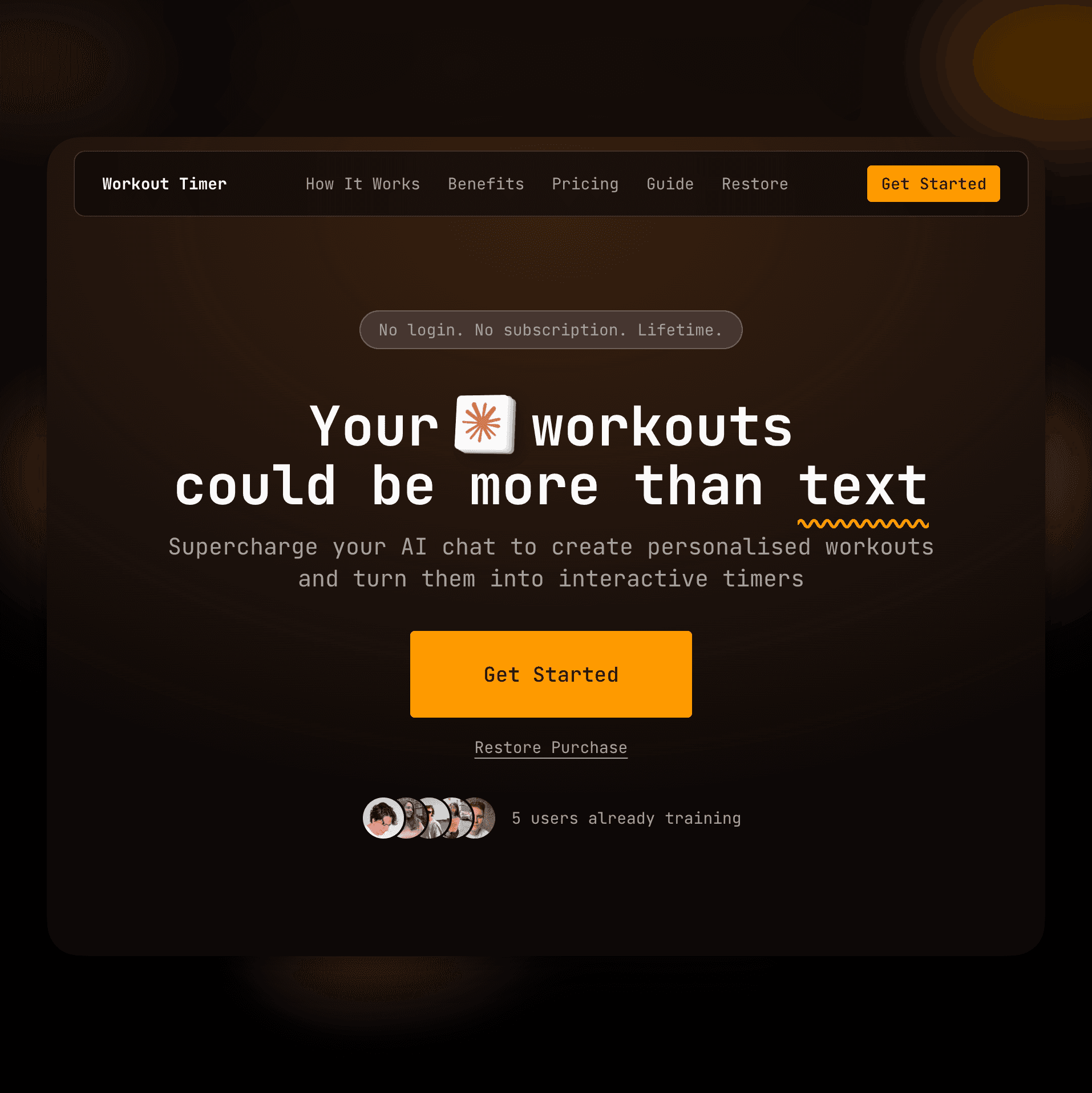 Workout Timer